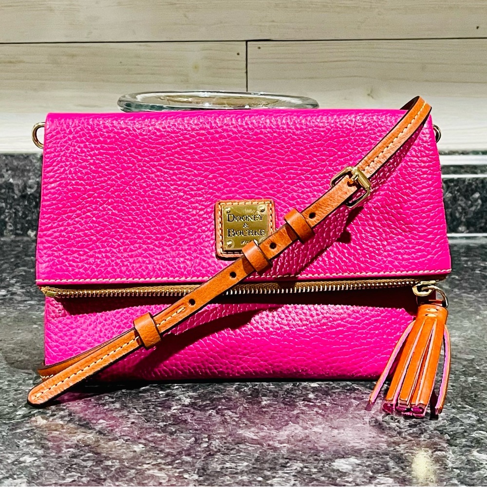 NWOT Dooney & Bourke Fold Over Crossbody